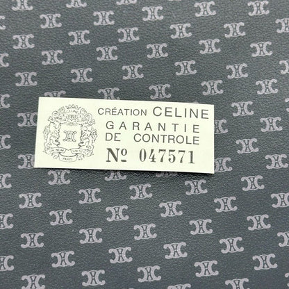 Celine Macadam Handbag Black — view 11