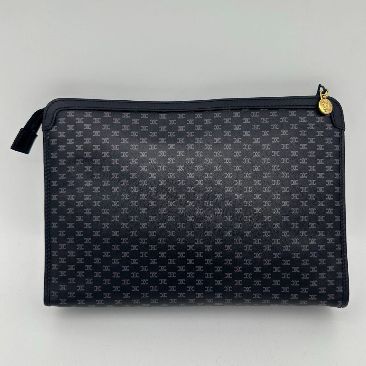 Celine Macadam Handbag Black