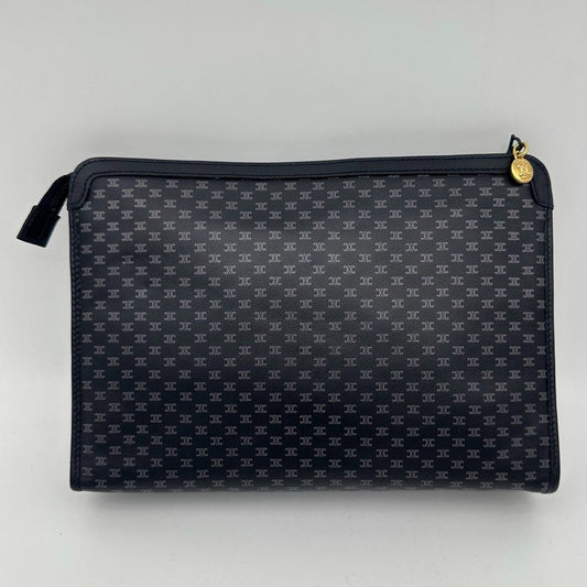 Celine Macadam Handbag Black