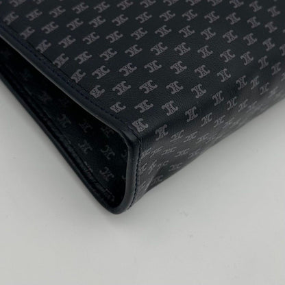 Celine Macadam Handbag Black — view 8
