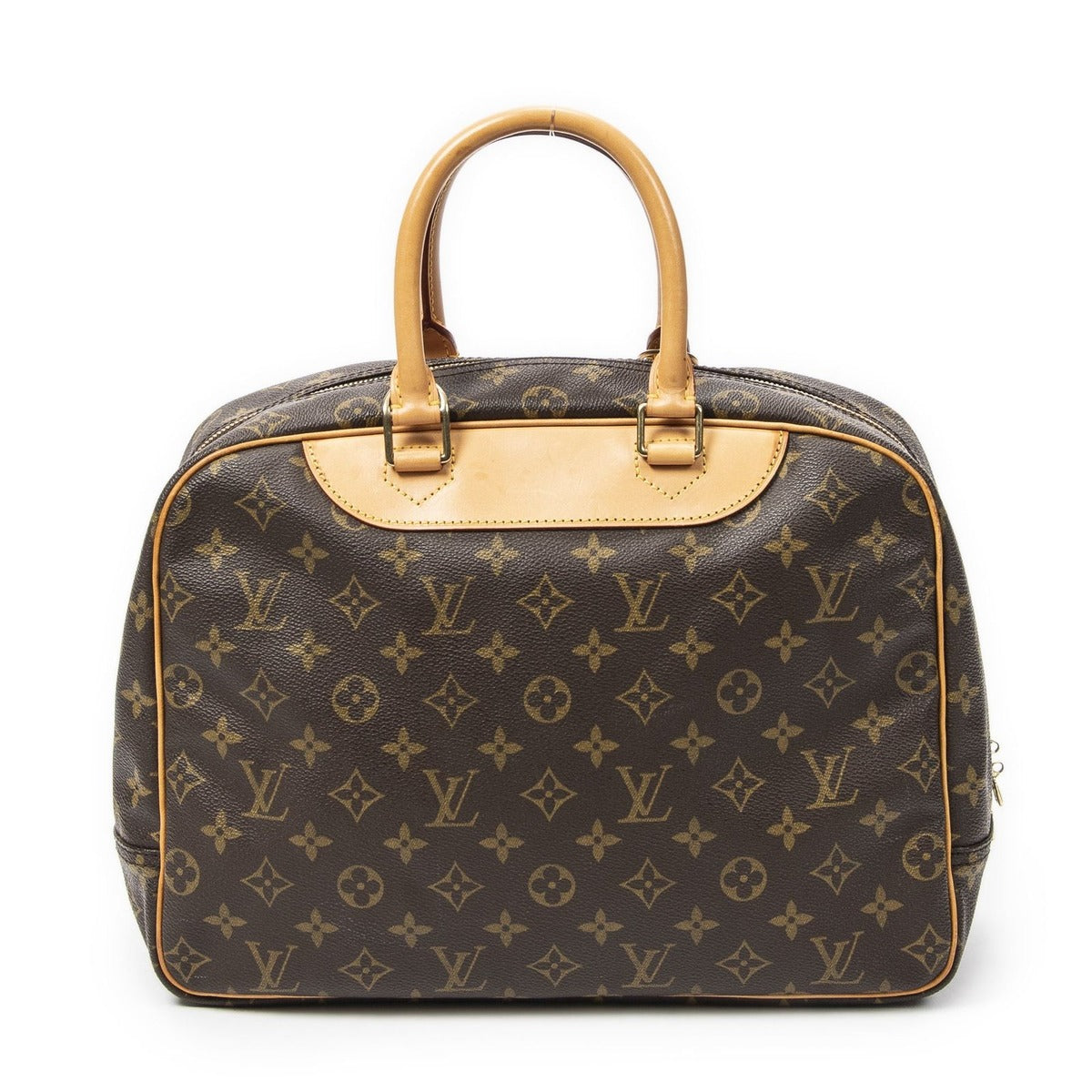 Louis Vuitton Deauville Brown Monogram Canvas — view 5