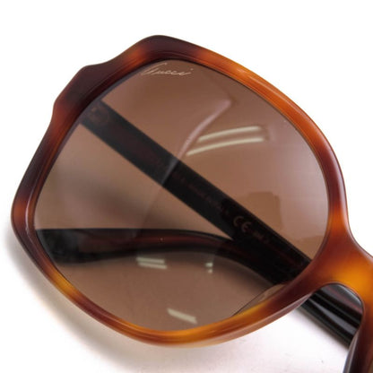 Gucci / Gucci Sunglass Es Glasses Ladies Women Plastic Dark Brown Gg3595 F S
