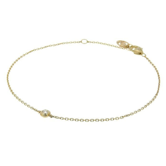 Cartier D'amour Diamond Bracelet XS 18K Yellow Gold 750 Yellow Gold Diamond