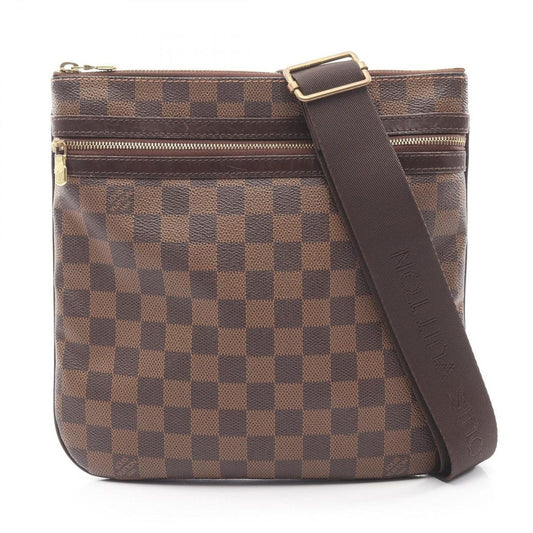 Louis Vuitton Shoulder Bag Pochette Bosfoll Canvas Leather