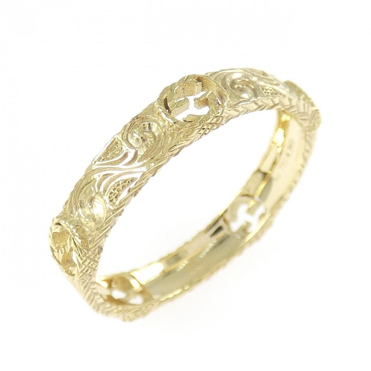 Gucci Interlocking Ring Yellow