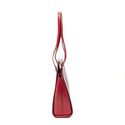 Louis Vuitton Duplex Red Epi Shoulder Bag — view 3