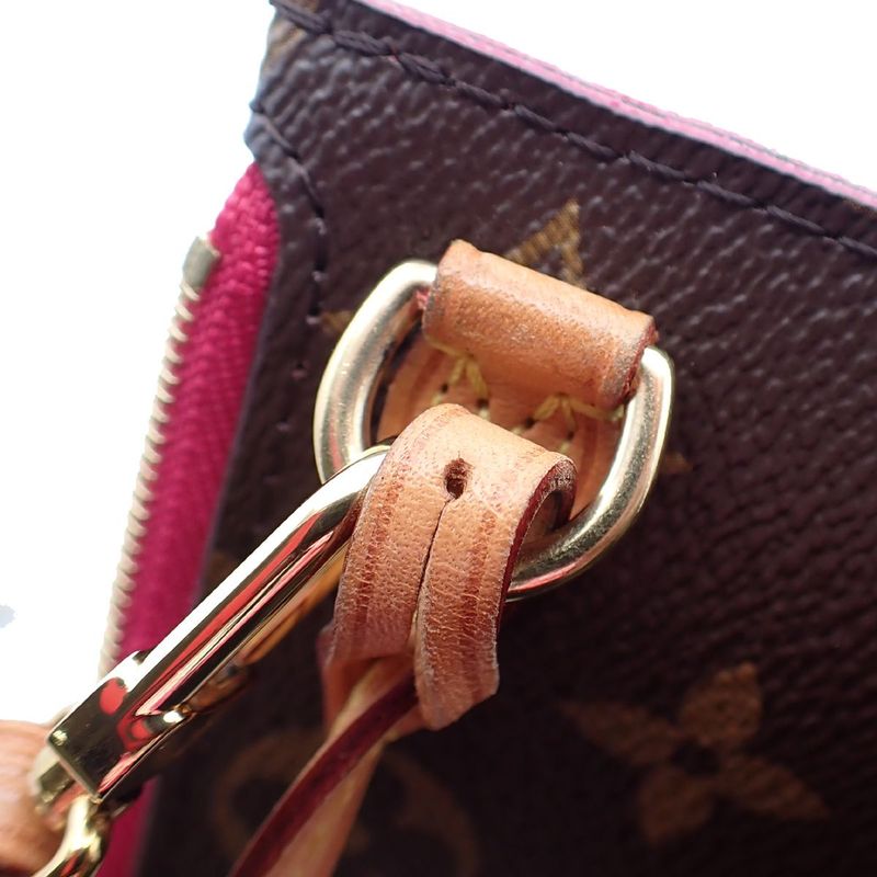 Louis Vuitton Neverfull Pouch Monogram Pink 34ka714