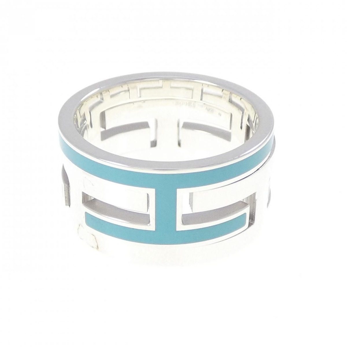 Hermes M-bh Ring Silver — view 2