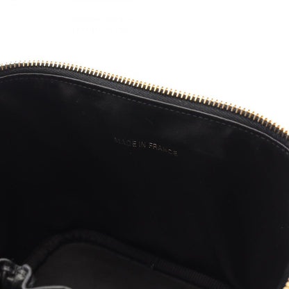 Chanel Handbag CC Logo Black Leather Vertical — view 6
