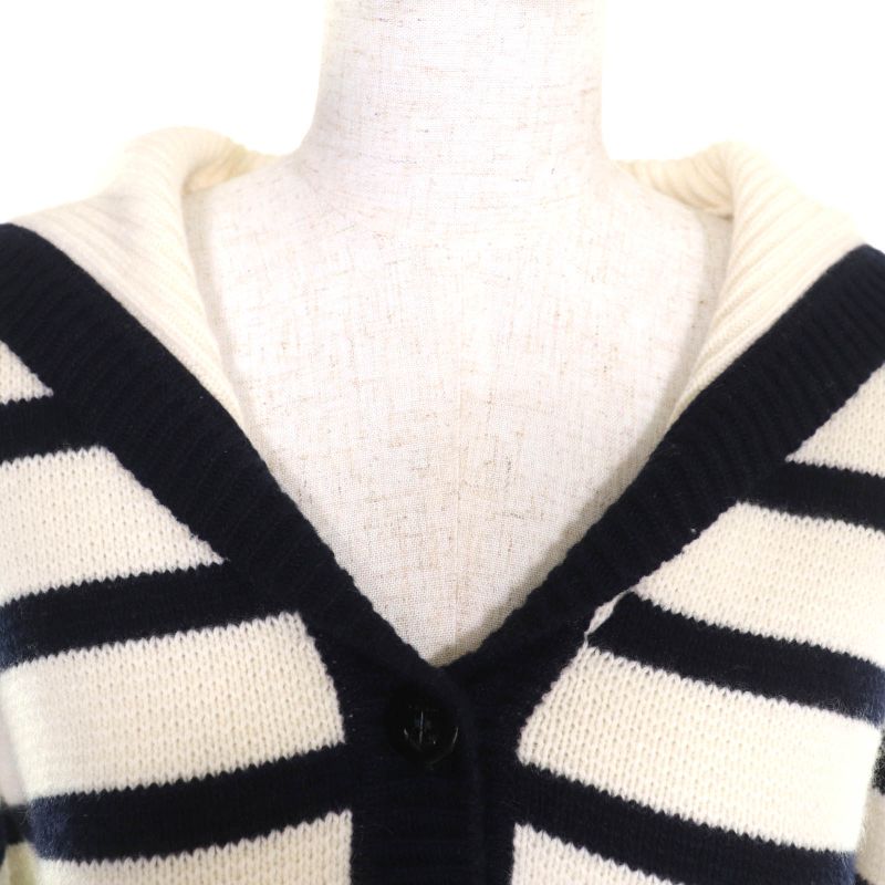 Christian DIOR 224g02am309 Cashmere Blend With Anchor Buttons Logo Design