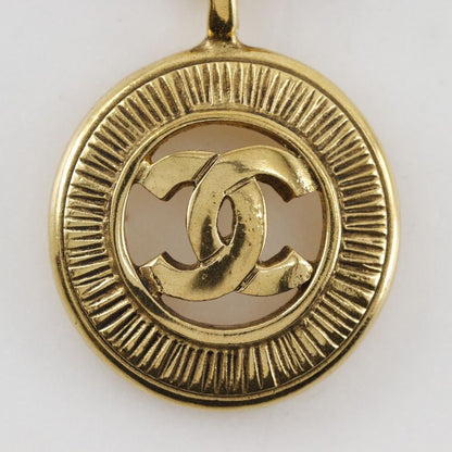 Chanel Coco Mark Vintage Gold Plated Ladies 20.8g Necklace
