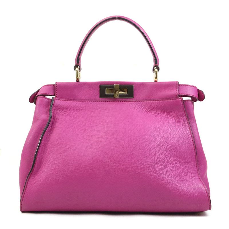 Fendi Shoulder Bag Handbag Peekaboo 8bn290-3zm