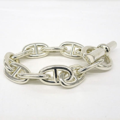 Hermes Chaine D'ancre T GM Bracelet 10 Frames Sv925 Unisex Jewelry -