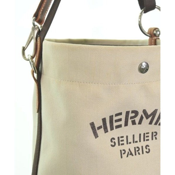 Hermes Shoulder Bag Beige — view 6