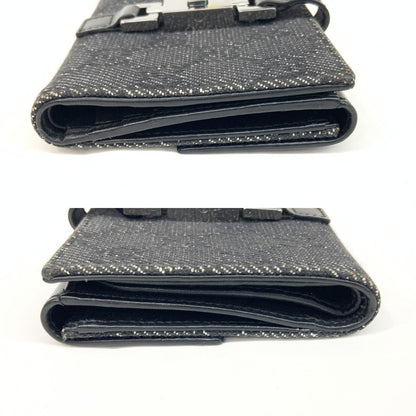 Gucci GG Canvas Jackie Bifold Wallet 05470-2126 Black