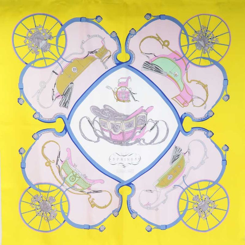 Hermes Scarf Carré 90 Sprngs