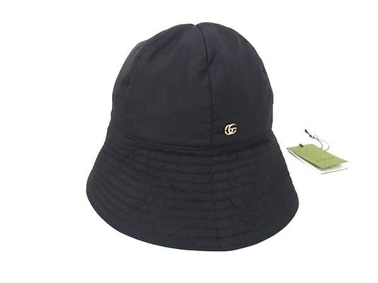 Gucci GG Marmont 100% Polyester Bucket Hat Size S Men's Women's