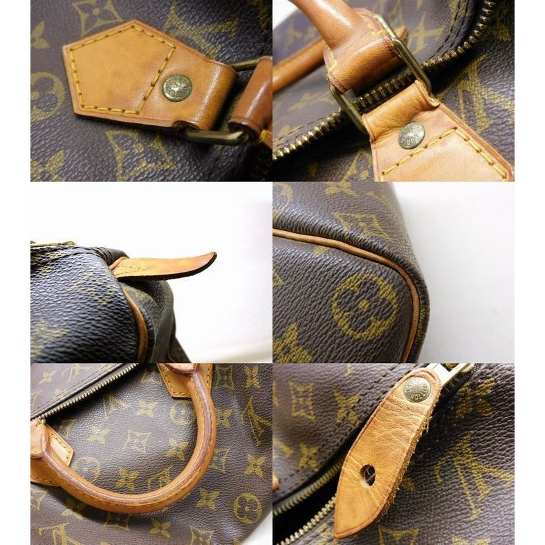 Louis Vuitton Monogram Speedy 40 Boston Bag — view 5