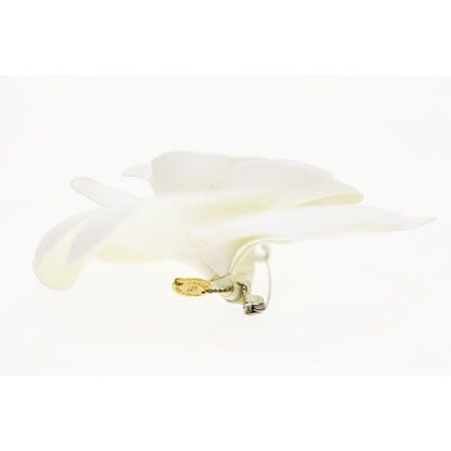 Chanel Camellia Corsage Brooch White — view 3