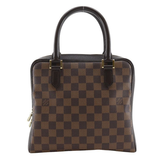 Louis Vuitton Brera N51150 Damier Canvas Brown Vi0998 Ladies Handbag
