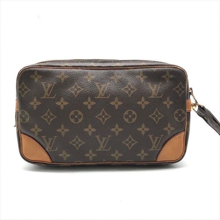 Louis Vuitton Monogram Marly Dragonne Second Pouch Purse