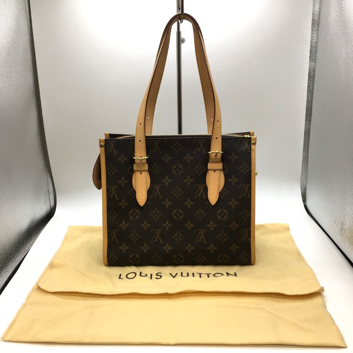 Louis Vuitton Popincourt Au Tote Bag Shoulder Bag Monogram Women's