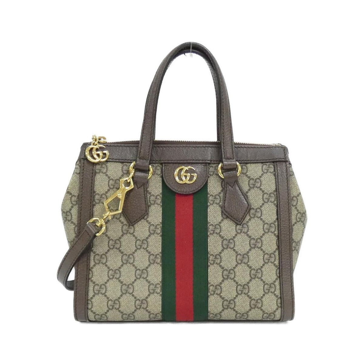 Gucci Ophidia Bag Leather Canvas