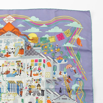 Hermes Silk Carré 90 Maison DES Carres Maison Des Carrés Scarf Multicolor