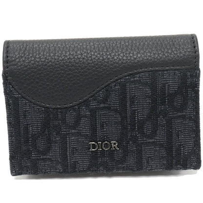 Dior Business Card Holder With Card Case Depth Oblique Saddle Business Card