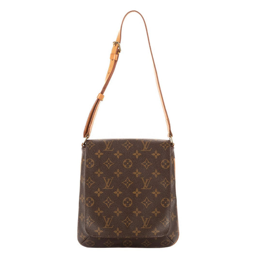 Louis Vuitton Musette Salsa Brown Monogram Canvas Shoulder Bag