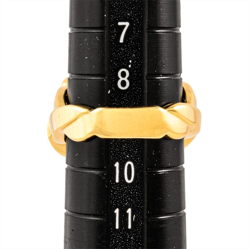 Tiffany & Co Tiffany & Co Double Rubbing Heart Ring Ring Approx 9 18K Yellow