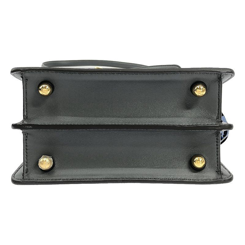 Fendi | 8bn335 Peeka BOO Iseeu Mini Tote Bag With Lappy | Gray | Women