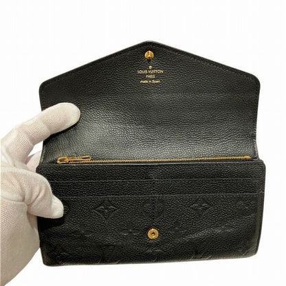 Louis Vuitton Monogram Empreinte Portefeuille Sarah M61182 Long Wallet Unisex
