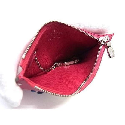 Louis Vuitton Coin Case Epi Pochette Cles Tribal Mask Pivoine — view 3