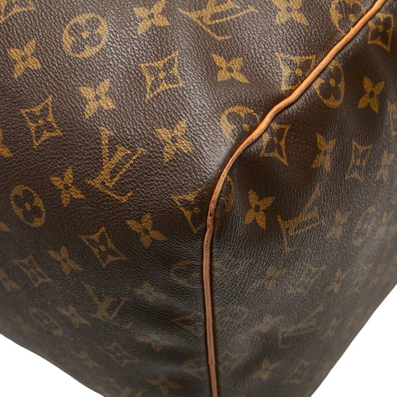 Louis Vuitton Monogram Keepall 55 Boston Bag Travel Bag Travel Bag M41424 Brown