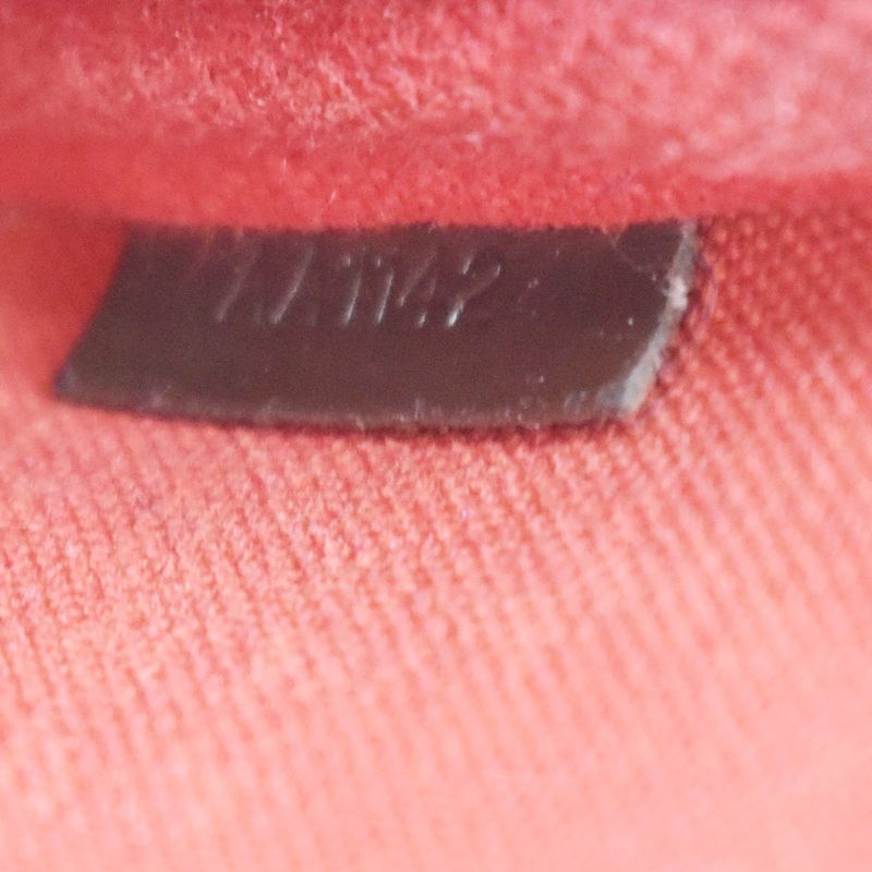 Louis Vuitton Shoulder Bag Handbag Eva 2WAY Damier Ebène N55213 16kb053