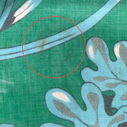 Hermes Vintage Pareo Jungle Love Cotton Shawl Multi Scarf — view 11