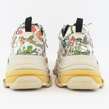 Gucci X Balenciaga Hakka Project Triple S Flora Print Notation Size
