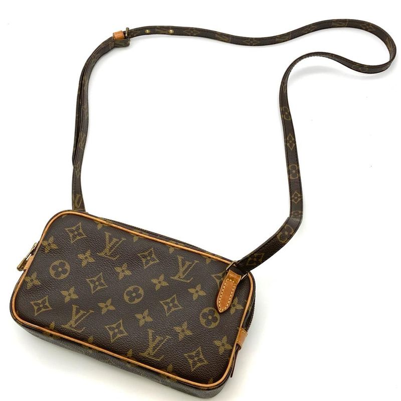 Louis Vuitton Pochette Marly Bandouliere Shoulder Bag Monogram Canvas M51828