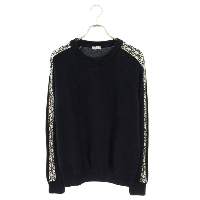 Dior 113m638at187 Au Bree Cross-over Crew Neck Knit Men's M