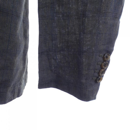 Hermes Jacket Brown 46 Navy Gray — view 6
