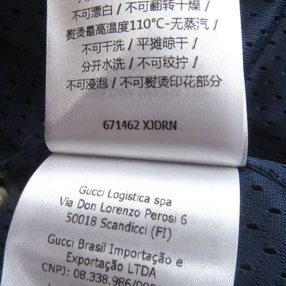 Gucci X The North Face 22SS 671462 Logo Print Hoodie Zip Hoodie Red Blue XXL