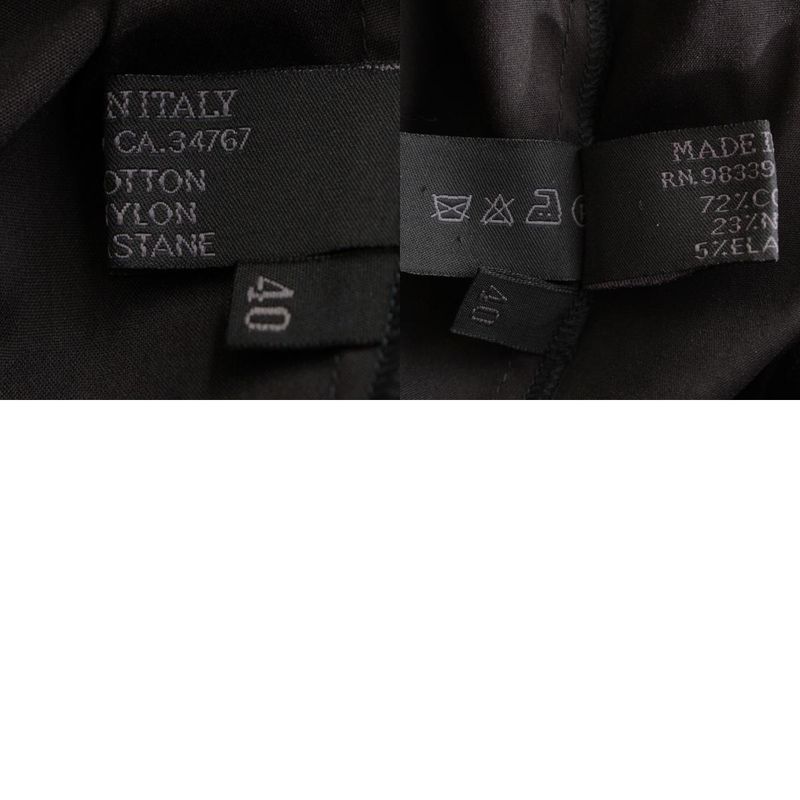 Prada Archive Scalloped Collar Tailored Jacket Black 40