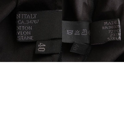 Prada Archive Scalloped Collar Tailored Jacket Black 40