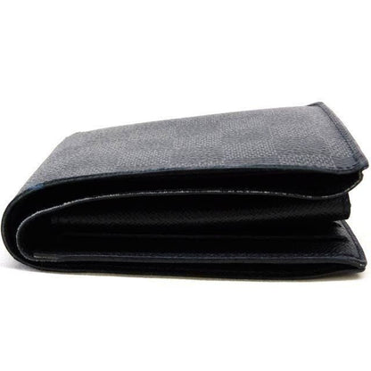 Louis Vuitton Damier Graphite Portefeuille Marco Bifold Wallet with Initial 8C — view 7