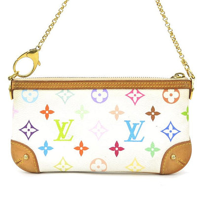 Louis Vuitton Pouch Handbag Monogram Multicolor Pochette Mira MM M60096