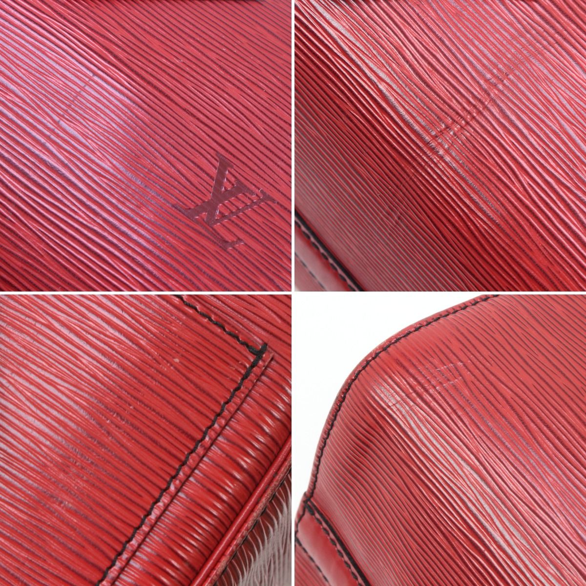 Louis Vuitton Epi Speedy 35 Handbag M42997 Red