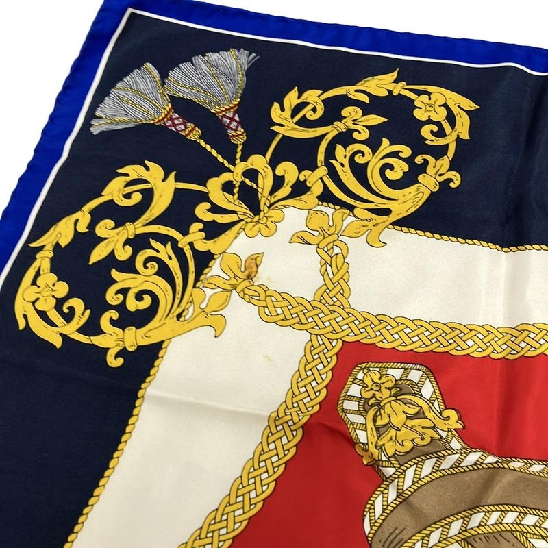 Celine Scarf - Ivory×red×multi