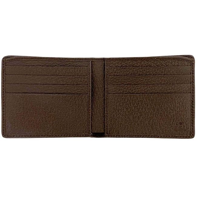 Gucci Bifold Wallet Beige Brown Jumbo GG 699308 Unused