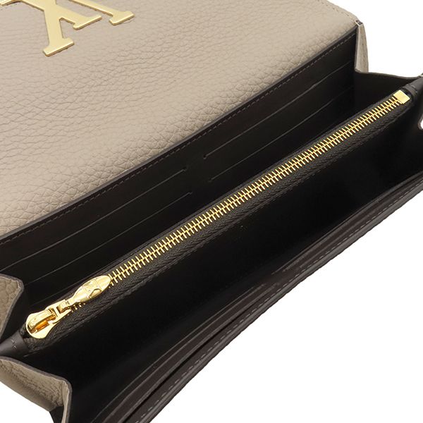 Louis Vuitton Long Wallet Portefeuille Capucines Taurillon Leather Galle Gold